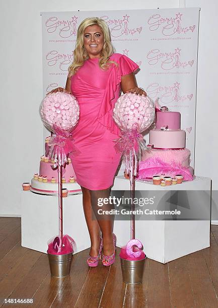 Gemma Collins launches her plus-size clothing range at The Worx on July 11, 2012 in London, England.