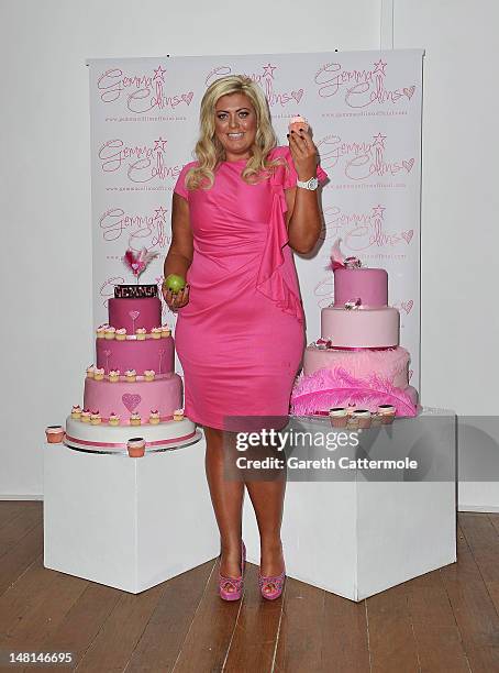 Gemma Collins launches her plus-size clothing range at The Worx on July 11, 2012 in London, England.