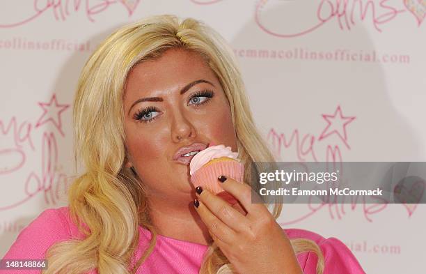 Gemma Collins launches her plus size clothing range at The Worx on July 11, 2012 in London, England.