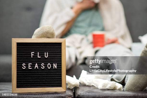 it is flu season - immune system stock pictures, royalty-free photos & images