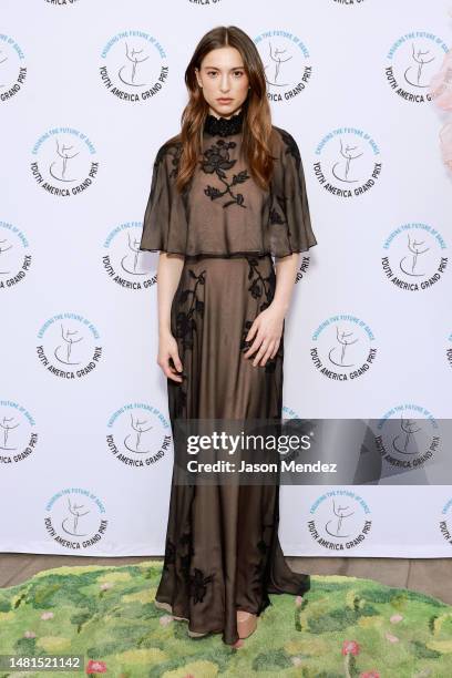 Eve Jobs attends the Youth America Grand Prix's "Stars Of Today Meets The Stars Of Tomorrow" gala at Alice Tully Hall, Lincoln Center on April 11,...