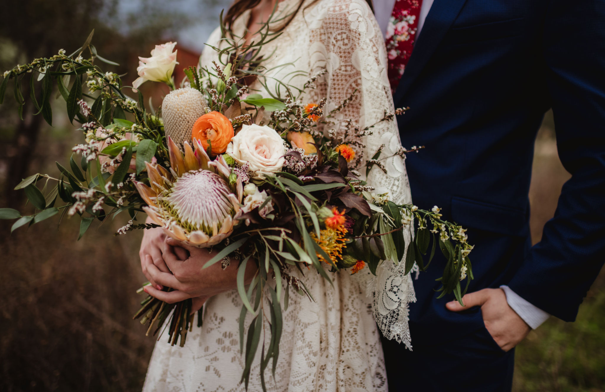 bohemian wedding style