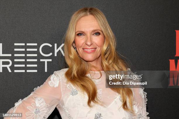 Toni Collette attends the "Mafia Mamma" New York screening at AMC Lincoln Square Theater on April 11, 2023 in New York City.