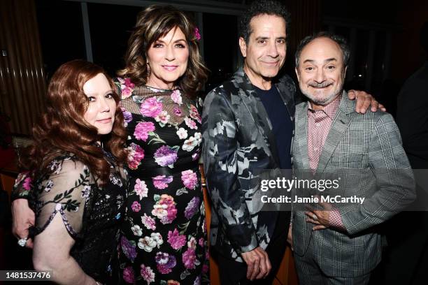 Alex Borstein, Caroline Aaron, Tony Shalhoub and Kevin Pollak attend as Prime Video celebrates the final season of "The Marvelous Mrs. Maisel" at the...