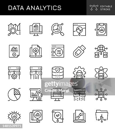 Data Analytics Icons Data Analytics Icons