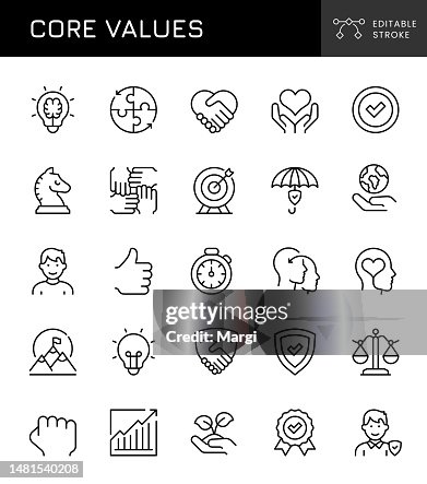 Core Values Icons Core Values Icons