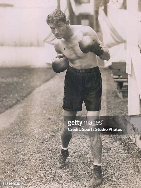 Light heavyweight boxer James Braddock.