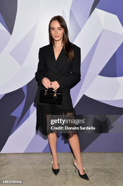 Olivia Perez attends Dare In Gris Dior The Grey Zone Opening on April 11, 2023 in Los Angeles, California.