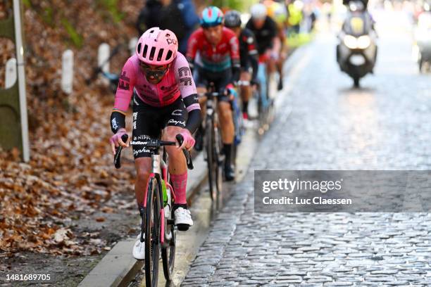 Ben Healy of Ireland and Team EF Education-EasyPost competes in the breakaway during the 63rd De Brabantse Pijl - La Fleche Brabanconne 2023, Men's...