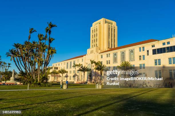town hall of san diego, california, usa - old town san diego stock pictures, royalty-free photos & images