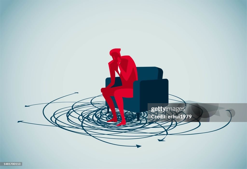 Pensive person