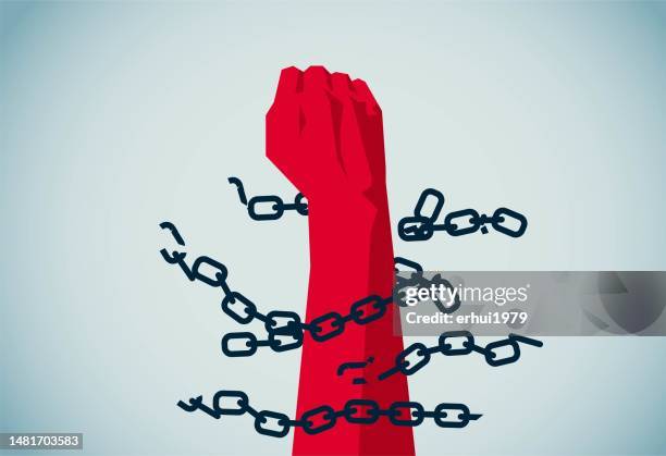 break free - trade union stock illustrations