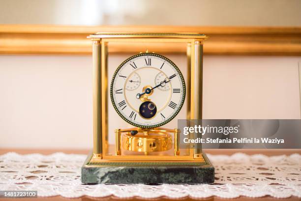 table clock - hygrometer stock pictures, royalty-free photos & images