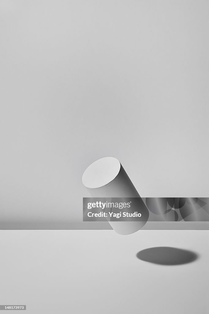 Floating Column with white background