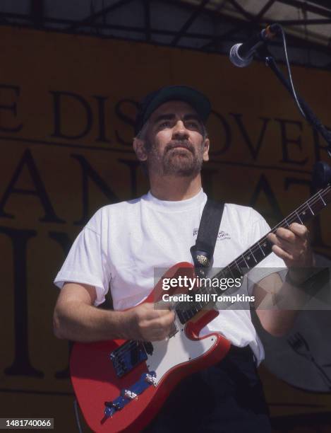 July 13: MANDATORY CREDIT Bill Tompkins/Getty Images Onnie McIntyre, guitarist for The Average White Band performing at the Central Park Summerstage...