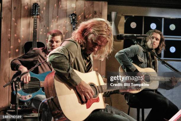 Collective Soul during studio performance on September 20th, 2006 in New York City.