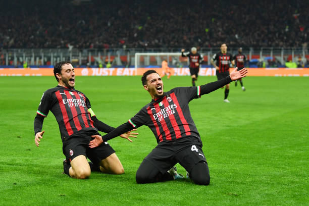 ITA: AC Milan v SSC Napoli: Quarterfinal First Leg - UEFA Champions League