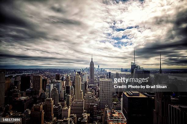 empire state building - sloan stock pictures, royalty-free photos & images