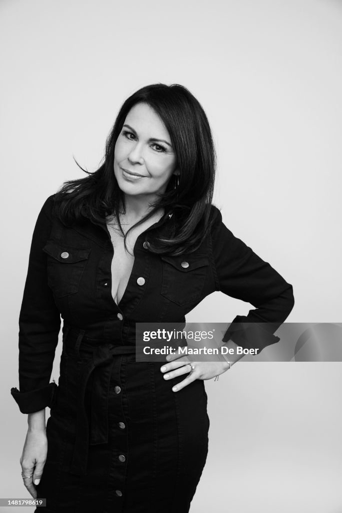 Julie Graham of Acorn TV's 'Queens of Mystery' poses for a portrait