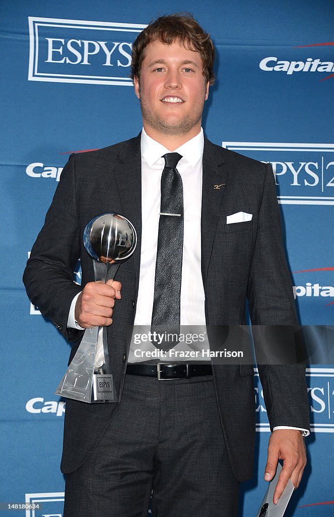 The 2012 ESPY Awards - Press Room