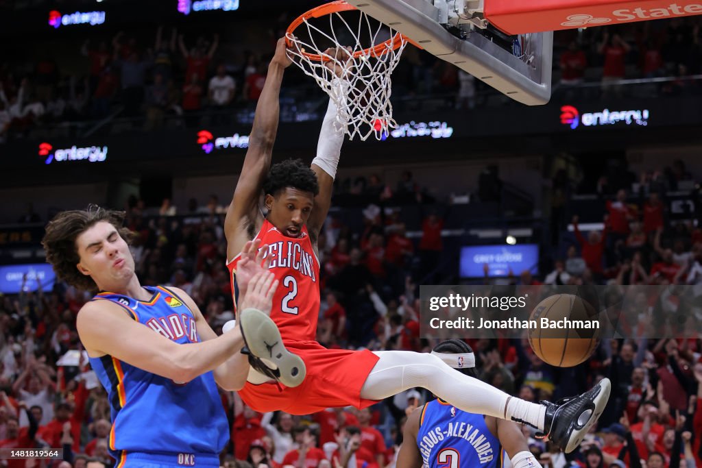 Oklahoma City Thunder v New Orleans Pelicans - Play-In Tournament