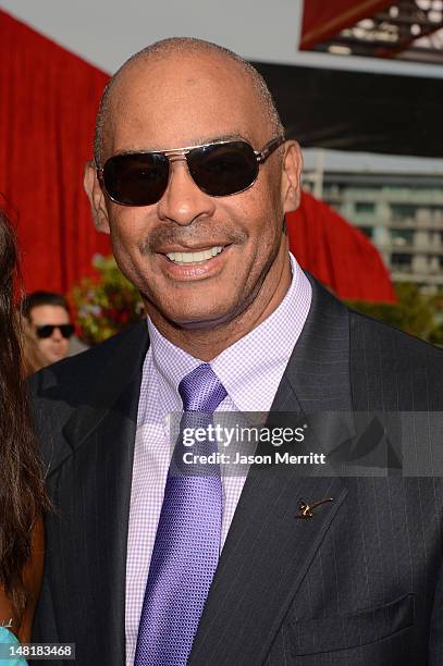 Former American professional football player Kellen Winslow arrives at the 2012 ESPY Awards at Nokia Theatre L.A. Live on July 11, 2012 in Los...