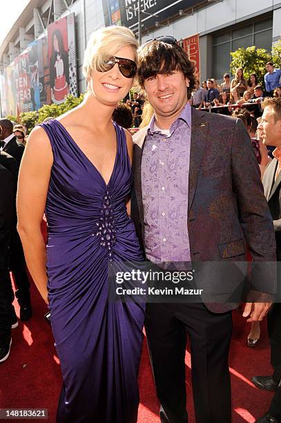 Professional golfer Bubba Watson arrives at the 2012 ESPY Awards at Nokia Theatre L.A. Live on July 11, 2012 in Los Angeles, California.