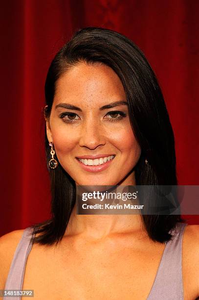 Actress Olivia Munn attends the 2012 ESPY Awards at Nokia Theatre L.A. Live on July 11, 2012 in Los Angeles, California.