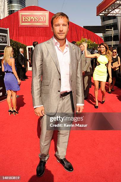 Olympic Skier Bode Miller arrives at the 2012 ESPY Awards at Nokia Theatre L.A. Live on July 11, 2012 in Los Angeles, California.