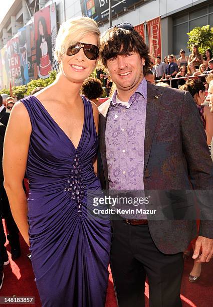Professional golfer Bubba Watson arrives at the 2012 ESPY Awards at Nokia Theatre L.A. Live on July 11, 2012 in Los Angeles, California.