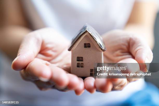 home insurance concept,home loan - investor supervision stock pictures, royalty-free photos & images