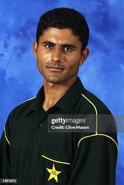 Portrait of Abdur Razzaq of Pakistan taken before the ICC Champions Trophy in Colombo, Sri Lanka on September 10, 2002.