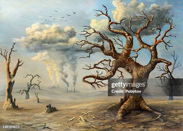 964 Dead Tree High Res Illustrations - Getty Images
