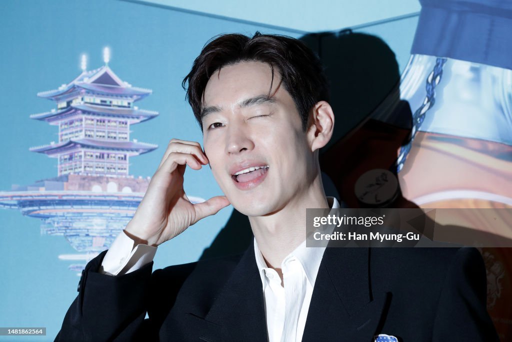 South Korean actor Lee JeHoon aka Lee JaeHoon is seen at the DIAGEO