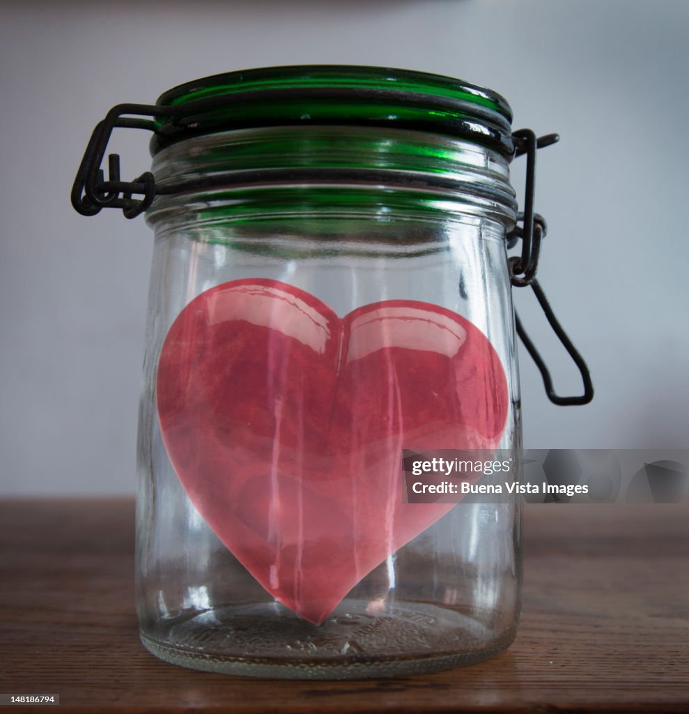 Heart in a jar