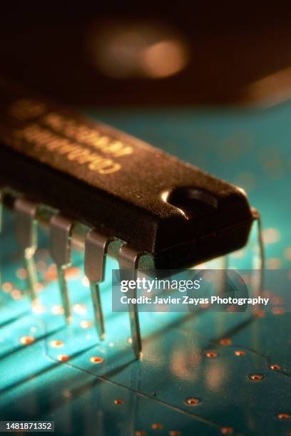 computer processor chip cpu and electronic components - resistor stock pictures, royalty-free photos & images