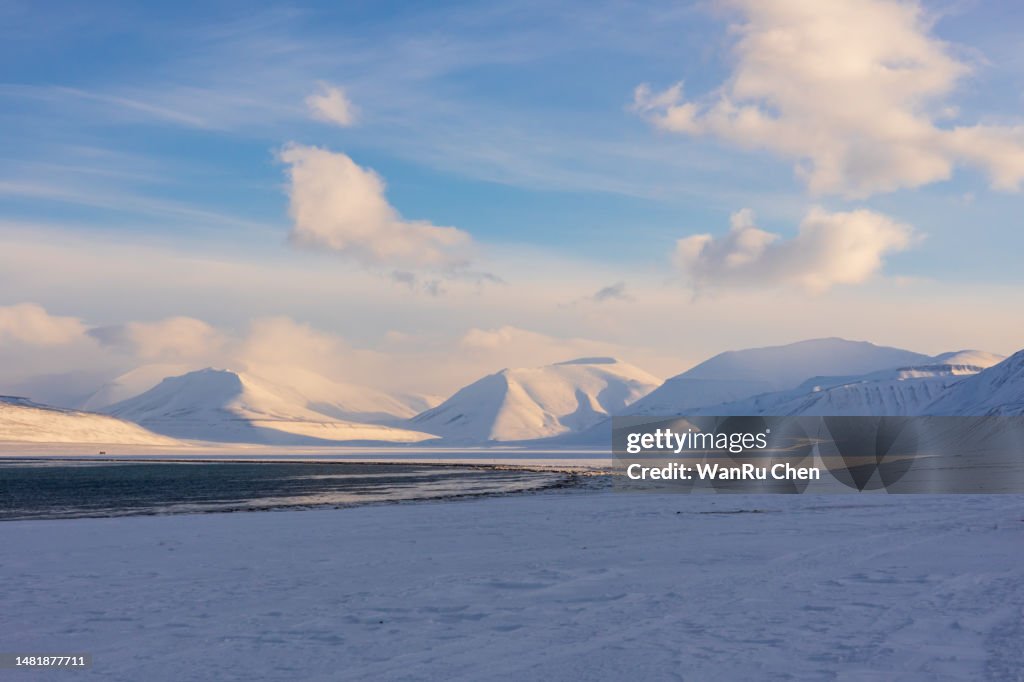 Svalbard Landscape ice sheet