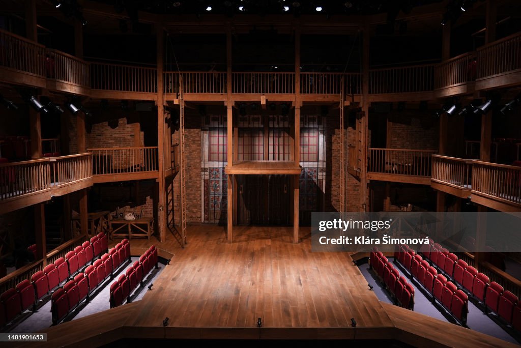 A interior view of Swan Theatre on April 12, 2023 in... News Photo ...
