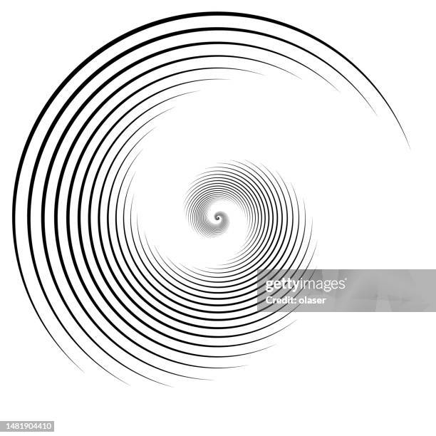 Swirl Pattern Made From Slimming Lines In Concentric Pattern High-Res ...