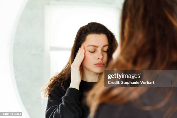 when morning sickness makes it's appearance... - nausea stock pictures, royalty-free photos & images