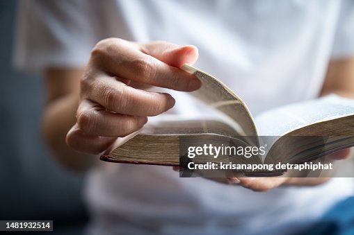 Women reading bible.