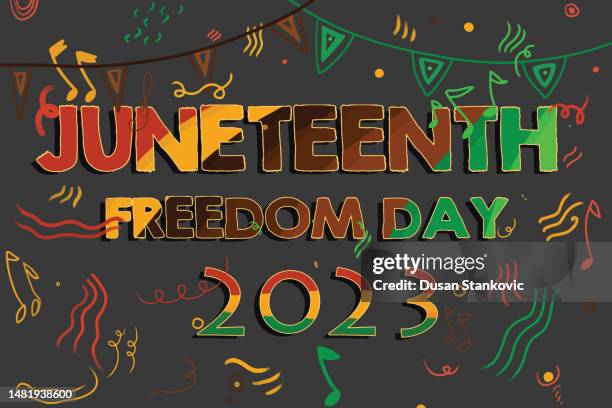 juneteenth freedom day - modern slavery stock-grafiken, -clipart, -cartoons und -symbole