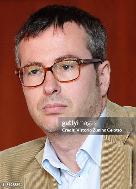 Locarno Film Festival Artistic Director Olivier Pere attends the 65th Festival del Film di Locarno on July 12, 2012 in Milan, Italy.