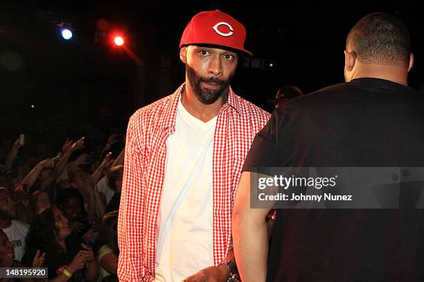 Joe Budden and Joell Ortiz of Slaughterhouse perform at B.B. King Blues Club & Grill on July 11, 2012 in New York City.