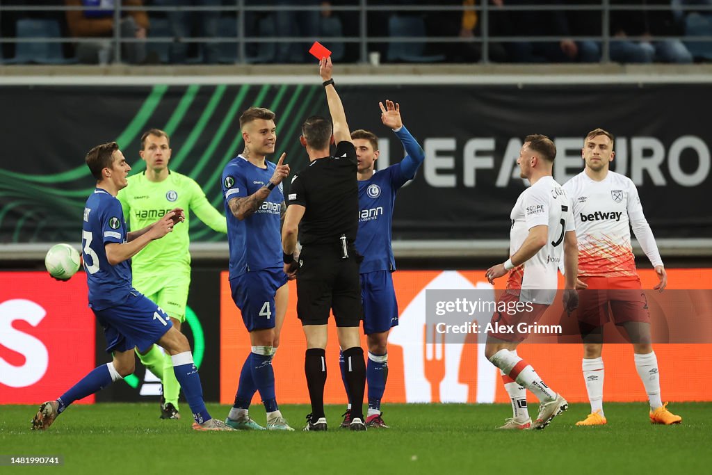 KAA Gent v West Ham United: Quarterfinal First Leg - UEFA Europa Conference League