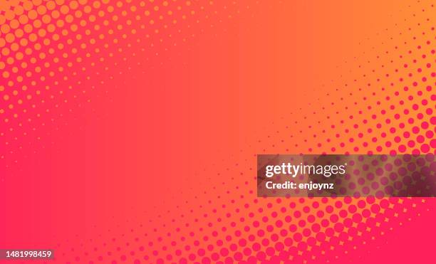 pop art abstract red background - bold pink background stock illustrations