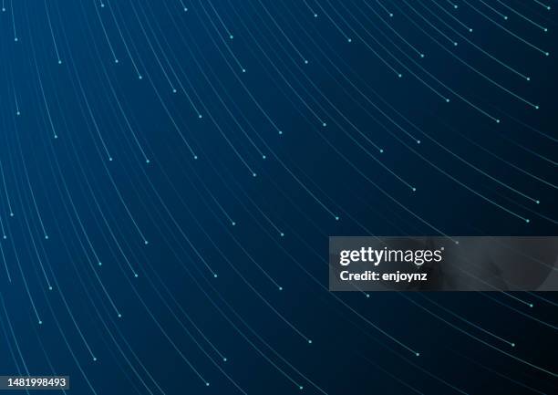 abstract blue data lines - financial building stock illustrations