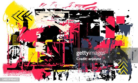 Modern colorful grunge textures and patterns vector Modern colorful grunge textures and patterns vector