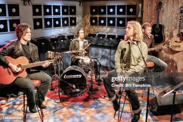 Collective Soul during studio performance on September 20th, 2006 in New York City.