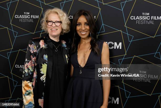 Kathleen Finch, Chairman & Chief Content Officer, US Networks Group and Shaun Robinson attend the Opening Night Gala and World Premiere of 4k...